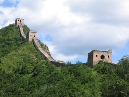 Gran Muralla de Simatai ha sido cerrada por obras